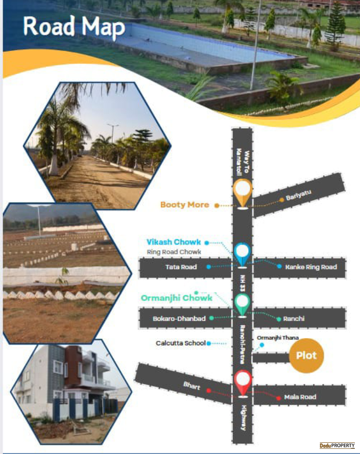 Plot For Sale in Ranchi Ormanjhi 7